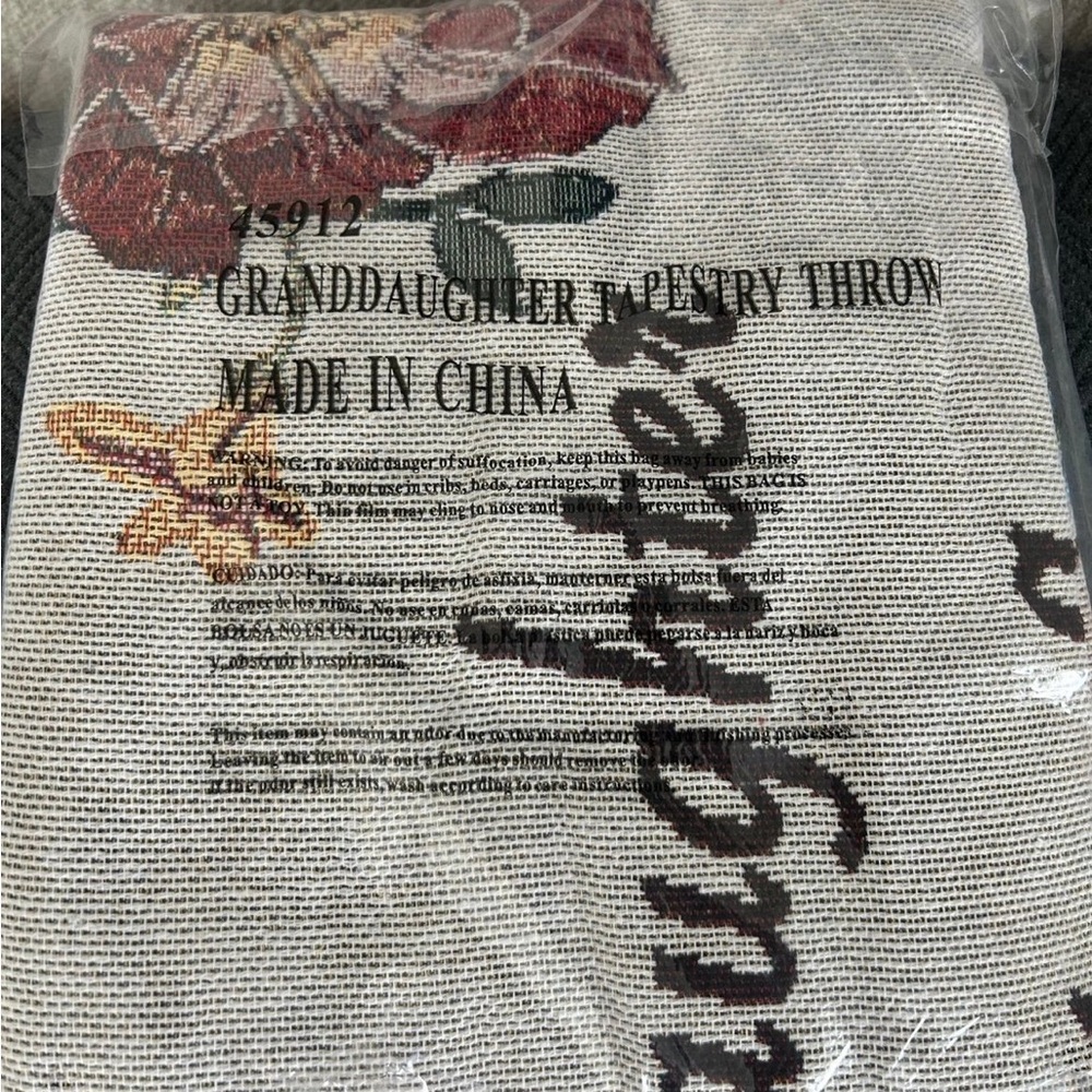 Granddaughter blanket